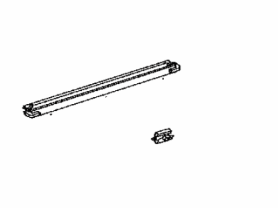 Toyota 68173-33060 Weatherstrip,  Rear Door Glass,  Inner RH