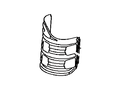 Toyota 25586-36010 Insulator,  Manifold Converter,  NO.1