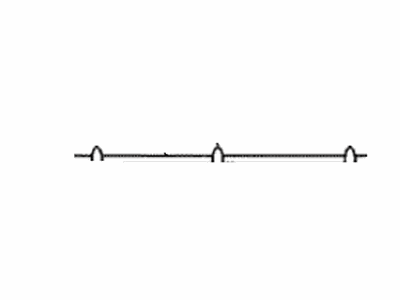 Toyota 47321-33150 Tube,  Rear Brake,  NO.1