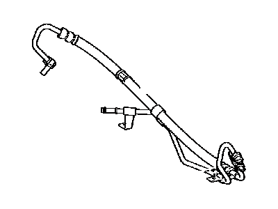 Toyota 44410-33240 Tube Assy,  Pressure Feed