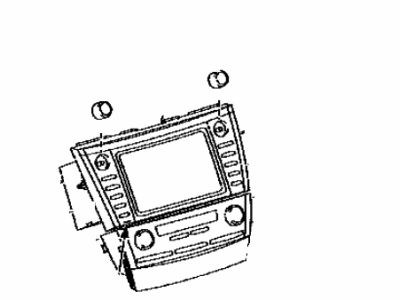 Toyota 86120-33A10 Receiver Assembly, Navigation