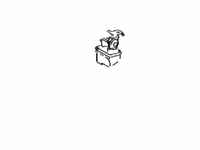 Toyota 73223-33020 Cover,  Seat Belt Retractor