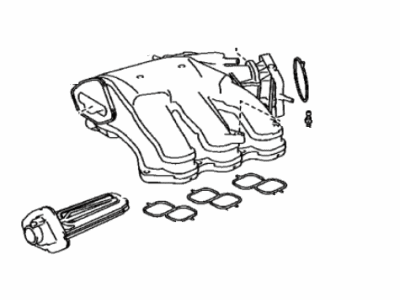 Toyota 17190-31081 Tank Assy,  Intake Air Surge