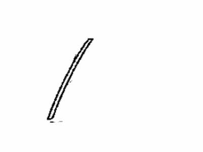 Toyota 75977-33010 Stripe,  Rear Door Outside,  Lower RH