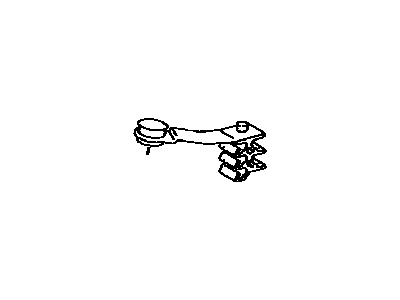 Toyota 90949-04035 Clamp,  Brake Tube,  NO.4