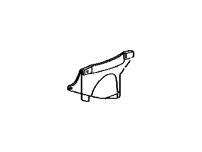 Toyota 53736-33040 Seal,  Front Fender Apron,  RH
