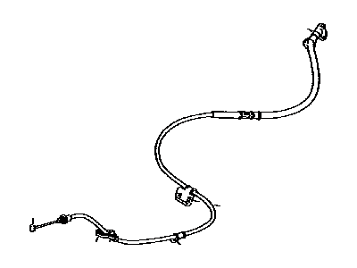 Toyota 46420-33170 Cable Assy,  Parking Brake,  NO.2