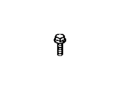 Toyota 90119-08C61 Bolt, With Washer