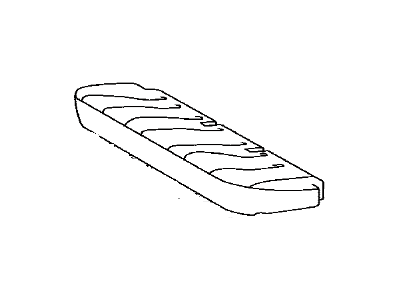 Toyota 71075-33A61-E0 Cover,  Rear Seat Cushion (For Bench Type)