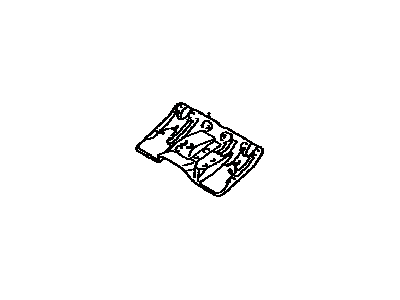 Toyota 58015-33030 Reinforce Sub-Assy,  Belt Anchor,  NO.3 RH