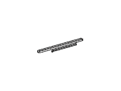 Toyota 69905-52060 Channel Sub-Assy,  Rear Door Glass,  RH