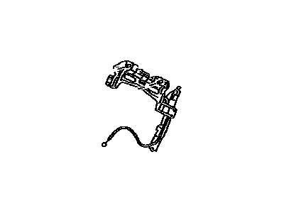 Toyota 72730-33020 Adjuster Assy,  Rear Seat Reclining,  RH