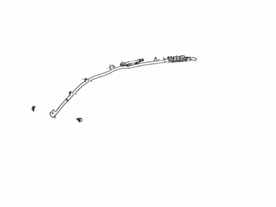 Toyota 62180-33031 Air Bag Assembly, Curtain Shield, Driver Side