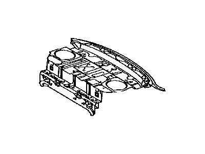 Toyota 64101-33290 Panel Sub-Assy,  Upper Back