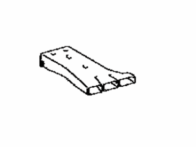 Toyota 87216-33010 Guide,  Air Duct,  Rear LH