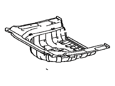 Toyota 58311-33071 Pan,  Rear Floor