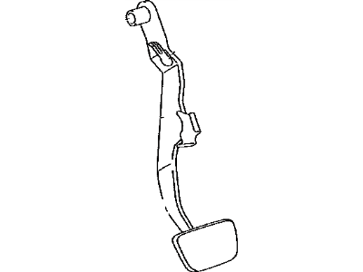 Toyota 47101-33100 Pedal Sub-Assembly, Brake