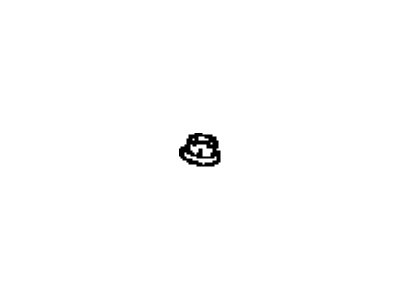 Toyota 90179-06115 Nut (For Rear Wiper Arm Setting)