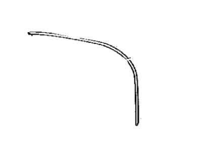 Toyota 63248-33011 Hose,  Sliding Roof Drain,  Rear LH