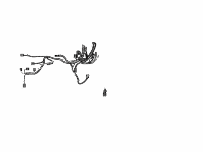 Toyota 82111-33D10 Wire,  Engine Room Main
