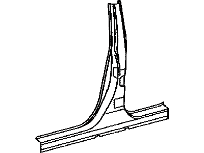Toyota 61312-33060 Pillar,  Center Body,  Outer LH
