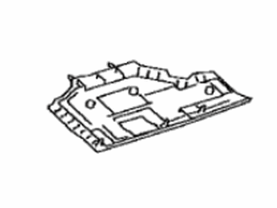 Toyota 55607-3T030 Cover Sub-Assy,  Instrument Panel Under,  NO.2