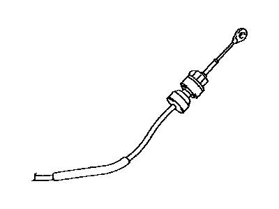 Toyota 33820-33270 Cable Assy,  Transmission Control