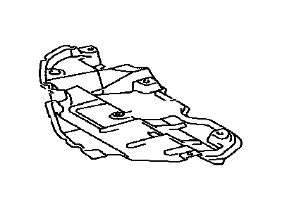 Toyota 51441-33080 Cover,  Engine Under,  RH