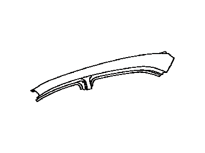 Toyota 61214-33070 Rail,  Roof Side,  Outer NO.2 LH