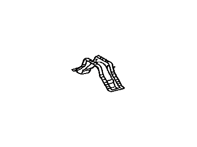 Toyota 58189-33050 Reinforcement,  Exhaust Pipe Clamp Bracket