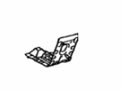 Toyota 57166-33020 Reinforcement,  Front Crossmember,  NO.2 LH