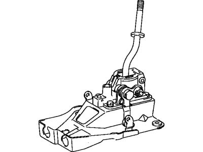Toyota 33530-33070 Lever Assembly, Shift (For Floor Shift)