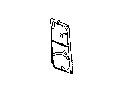 Toyota 41182-32010 Gasket,  Differential Carrier Cover