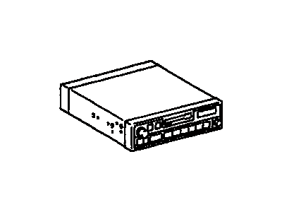 Toyota 86120-08110 Receiver Assy,  Radio