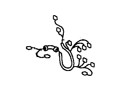 Toyota 82151-33250 Wire,  Front Door,  RH