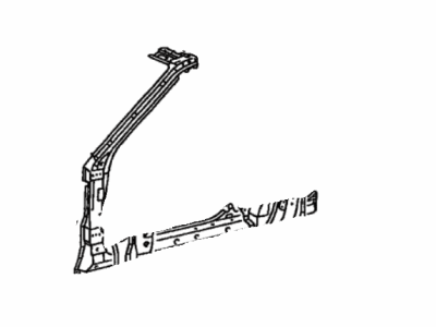 Toyota 61107-33010 Reinforce Sub-Assembly, Front Body Pillar, Lower Driver Side