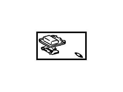 Toyota 63650-AA010-A0 Box Assembly, Roof Console