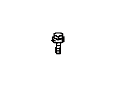 Toyota 90119-08827 Bolt, With Washer