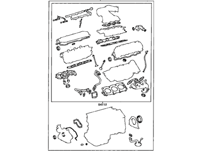Toyota 04111-07011 Overhaul Gasket Set