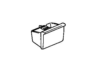 Toyota 74109-32040-E0 Receptacle Assy,  Rear Ash