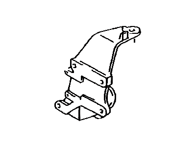 Toyota 12321-20020 Bracket,  Engine Mounting,  Rear(For Transverse Engine)
