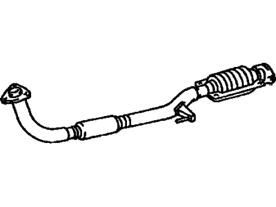 Toyota 17410-7A880 Pipe Assy,  Exhaust,  Front