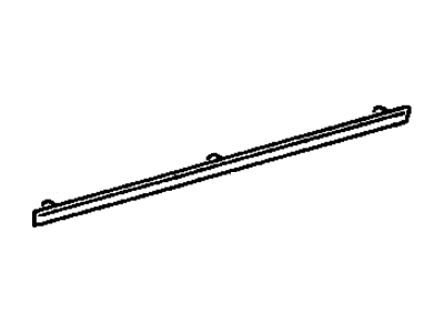 Toyota 75732-33040-E0 Moulding,  Front Door,  Outside LH