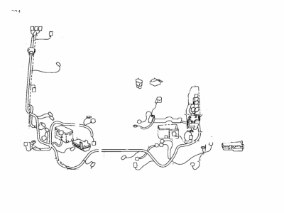 Toyota 82115-33130 Wire,  Engine Room Main