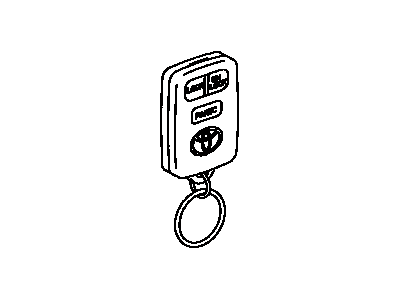 Toyota Car Key - 89742-08070