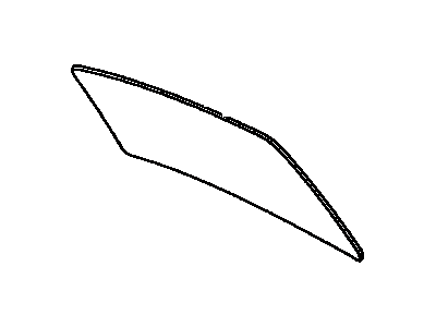 Toyota 64811-AA081 Glass,  Back Window