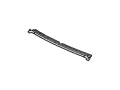 Toyota 75531-33041 Moulding,  Windshield,  Outer Upper