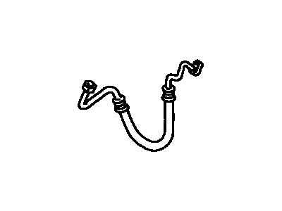 Toyota 88711-33111 Hose,  Cooler Refrigerant Discharge,  NO.1