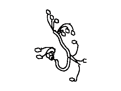 82152-33300 Toyota Wire, Front Door, Driver Side Illustration 1 of 1