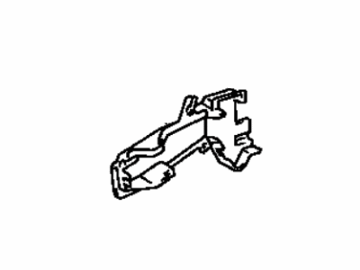 Toyota 69393-33010 Cover, Rear Door Lock, Outer Passenger Side